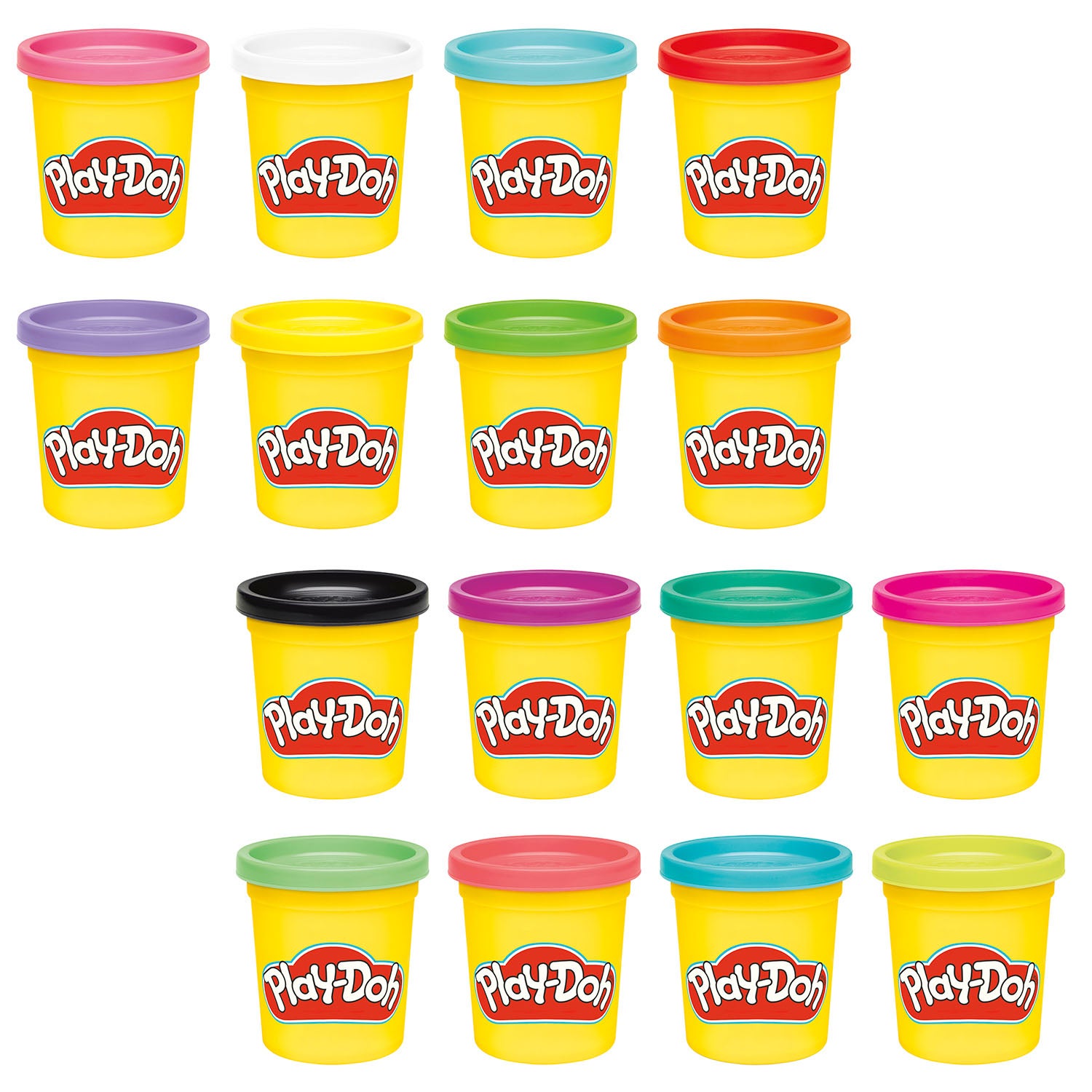 Play-Doh 8-pack leire i ulike farger