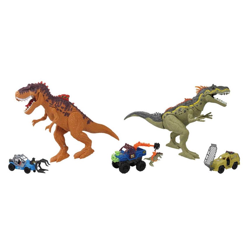 Dino Vs World, Dino Sett med T-rex og Bil