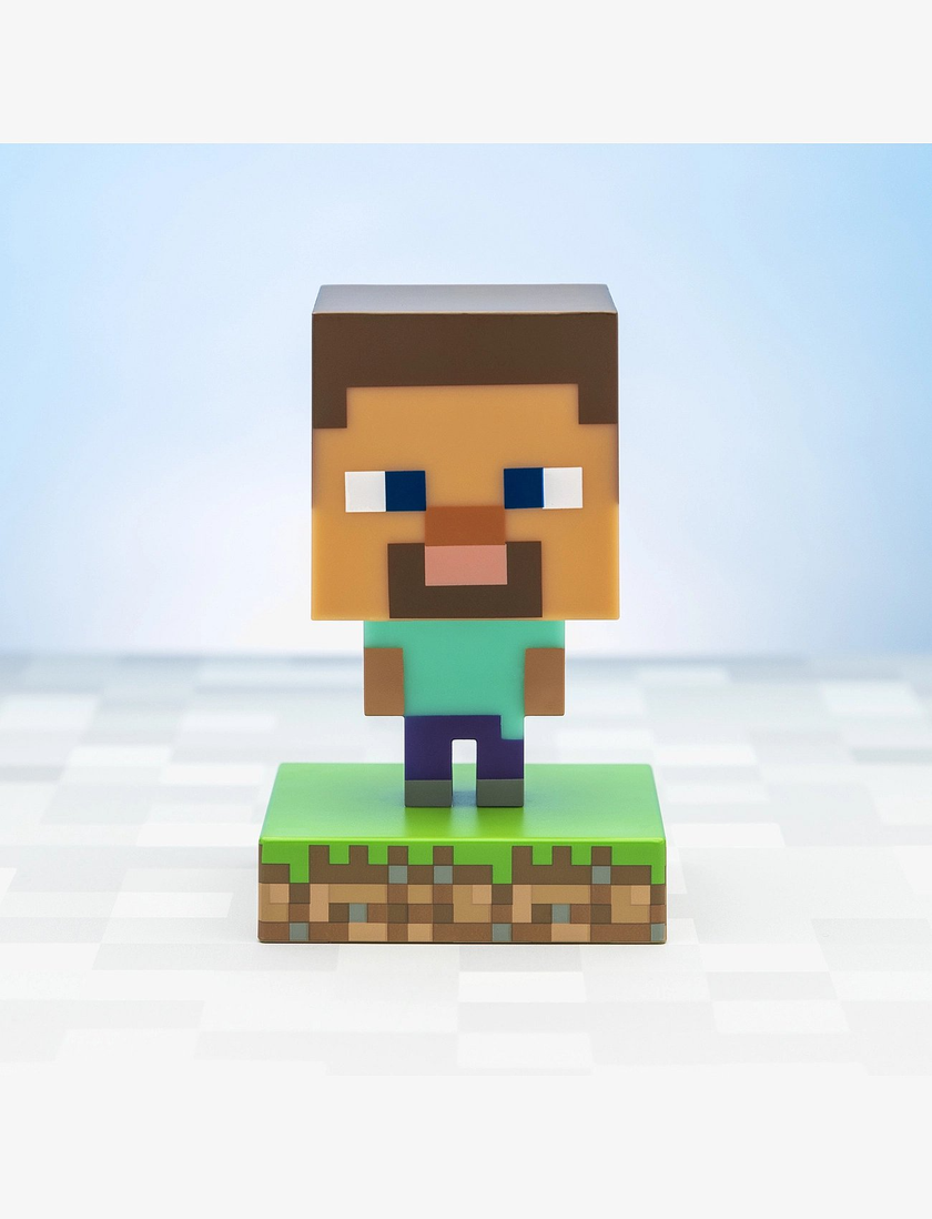 Minecraft Steve ikonlampe