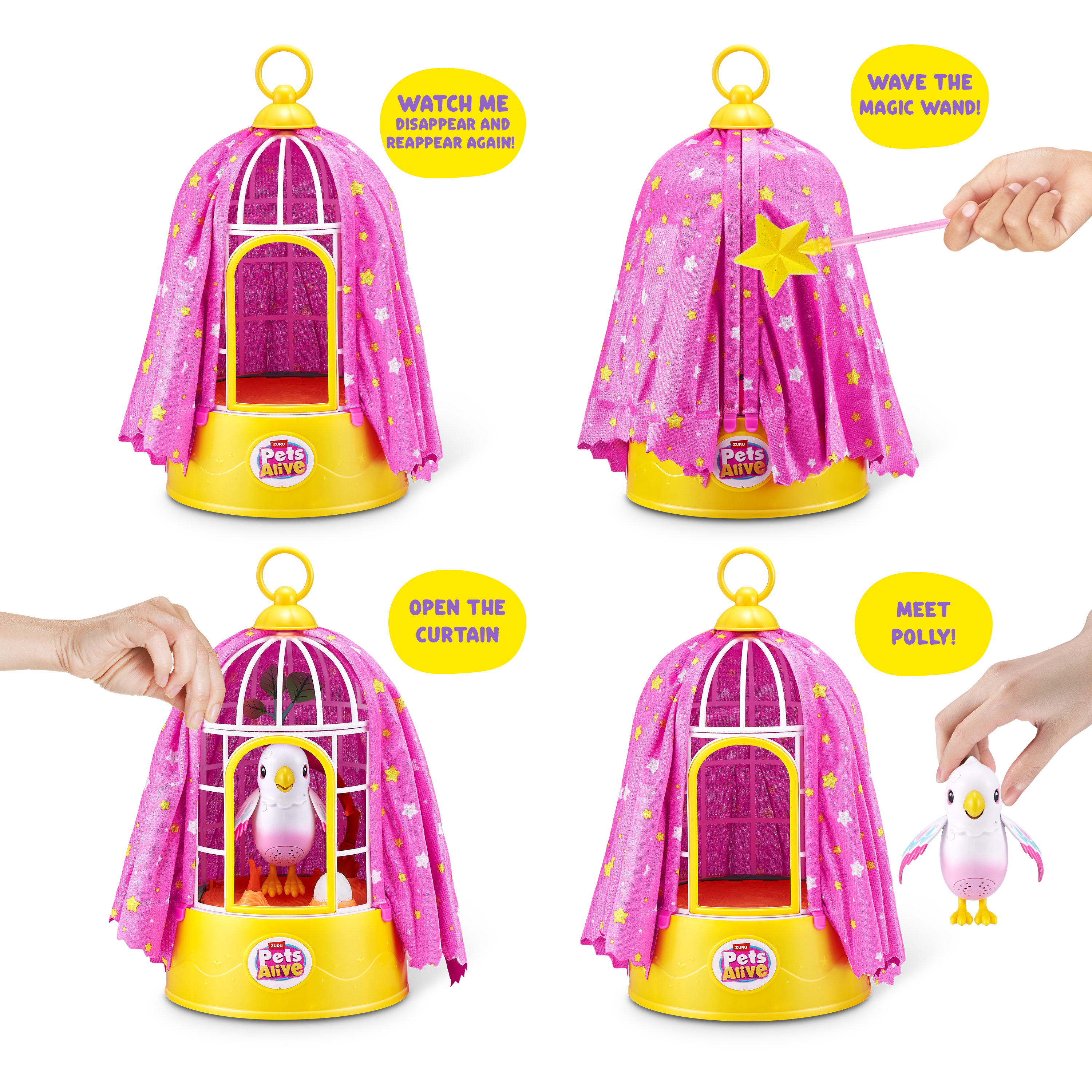 PetsAlive Polly The Surprise Magic Bird S1,Endcap