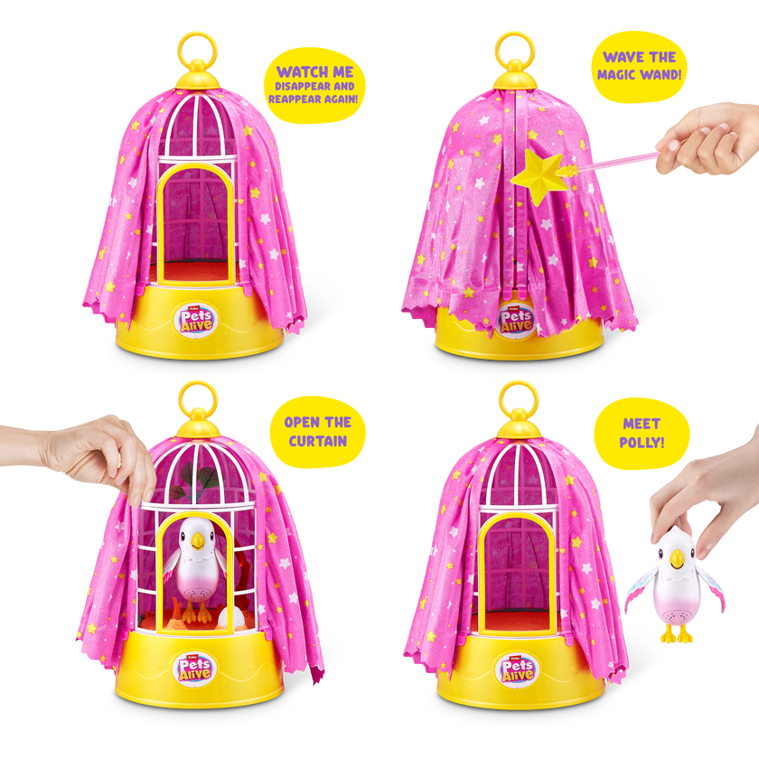 PetsAlive Polly The Surprise Magic Bird S1,Endcap