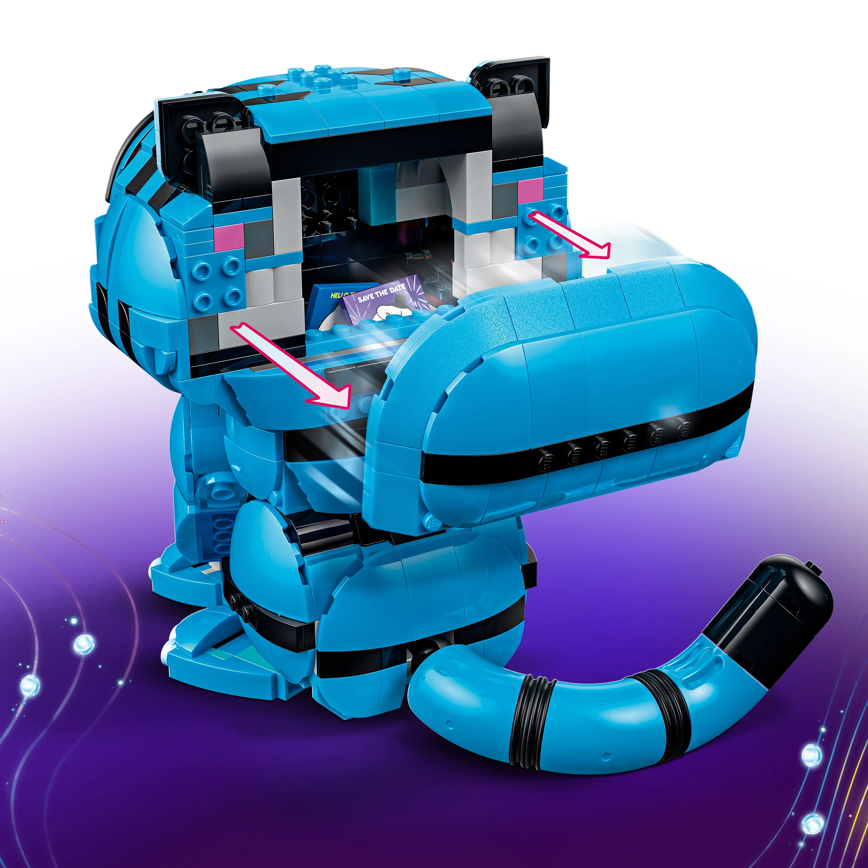 LEGO® Tigern Derpy og fuglen Sussie 72537