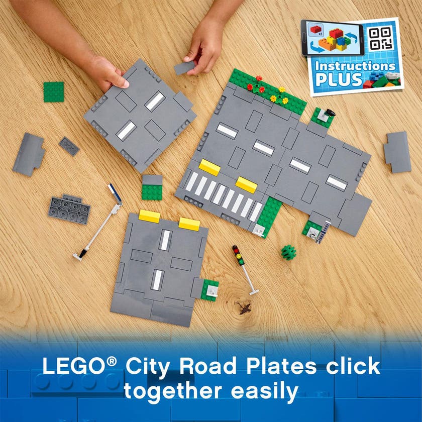 LEGO City Town 60304, Veiplater