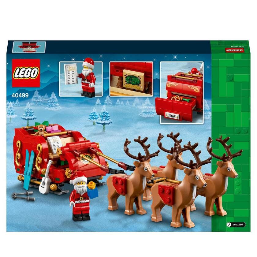 LEGO 40499, Julenissens slede