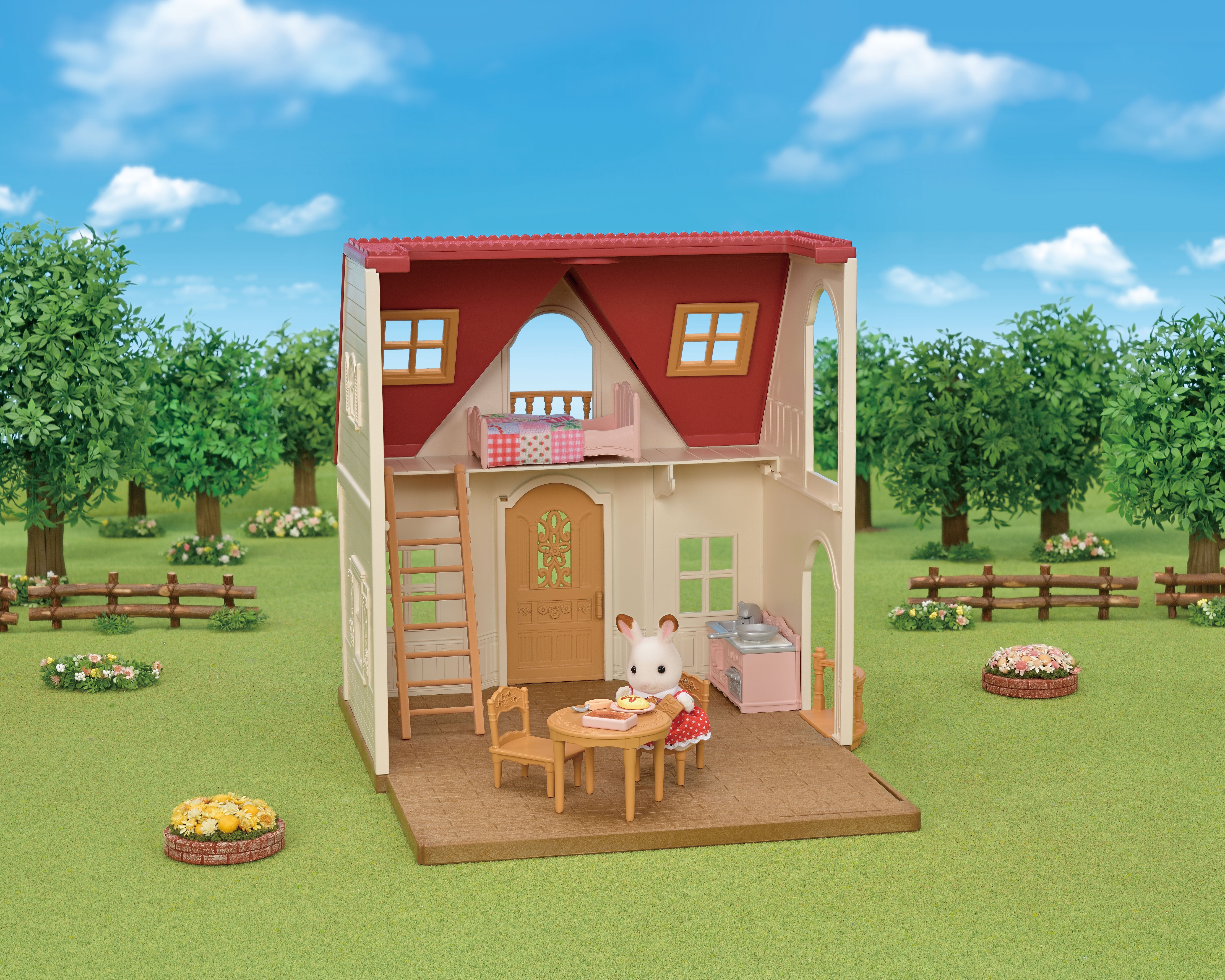 Sylvanian Families - Koselig hytte startsett