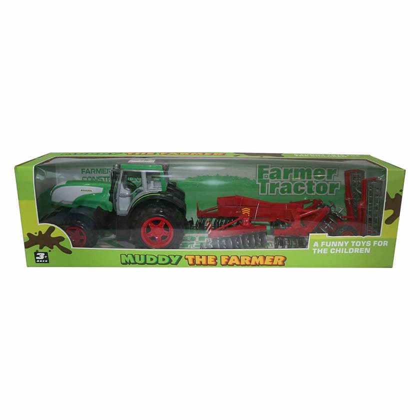 Muddy Farmer, traktor med tilbehør