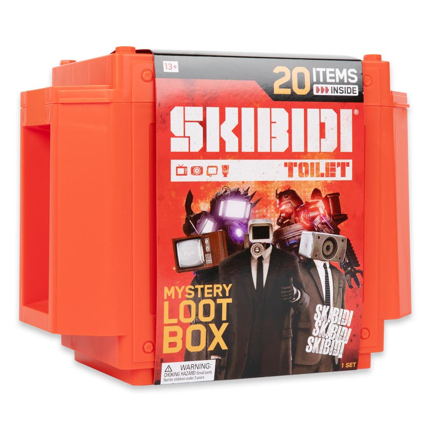Skibidi Toilet Giant Mystery Surprise Loot Box