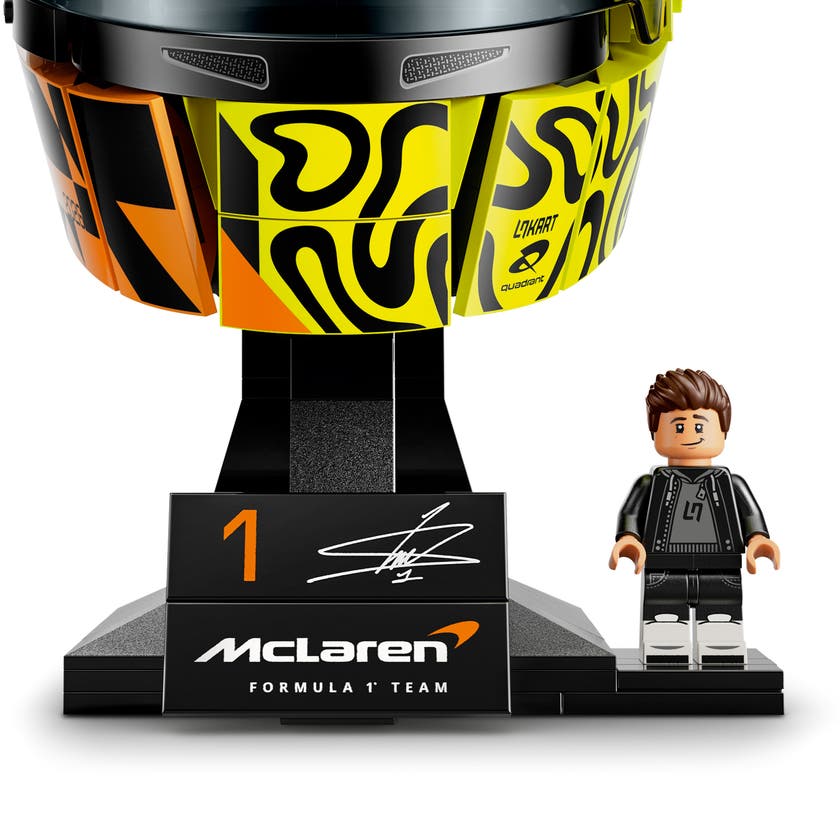LEGO® Editions McLaren Mastercard F1® Team Lando Norris hjelm. Byggesett 43023