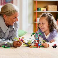 LEGO Spidey 11200, Spideys og Gobbys raptor-kamp ved trehytta