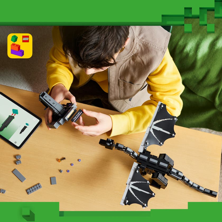 LEGO® Minecraft® Enderdragen. Dekor 21595