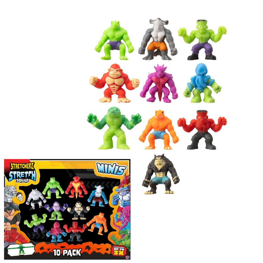 Stretcherz, Stretch Squad Minis 10-pakning