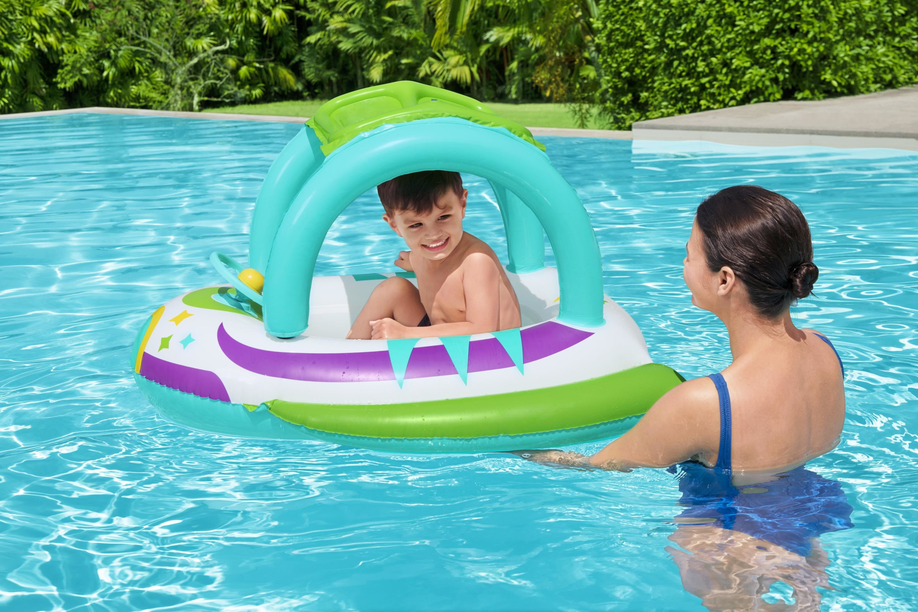 Bestway, 1,07M X 1,12M Space Splash Babybåt