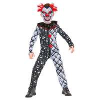 Halloween - Halloween Skummel Klovn 7-8 år