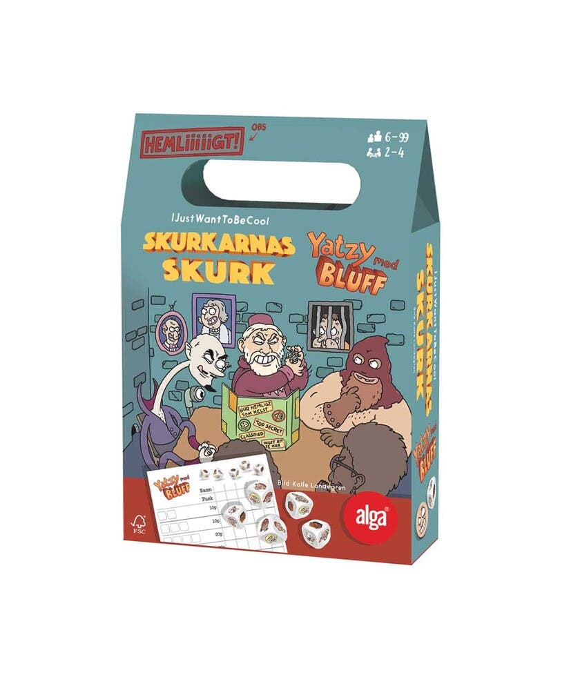 Alga, Yatzy med Bluff – Skurkenes Skurk