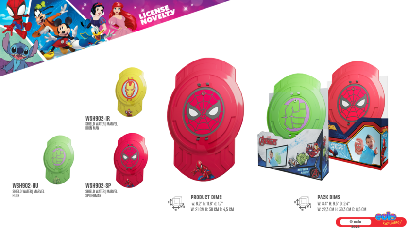 Marvel Vannpistol Skjold, Iron Man