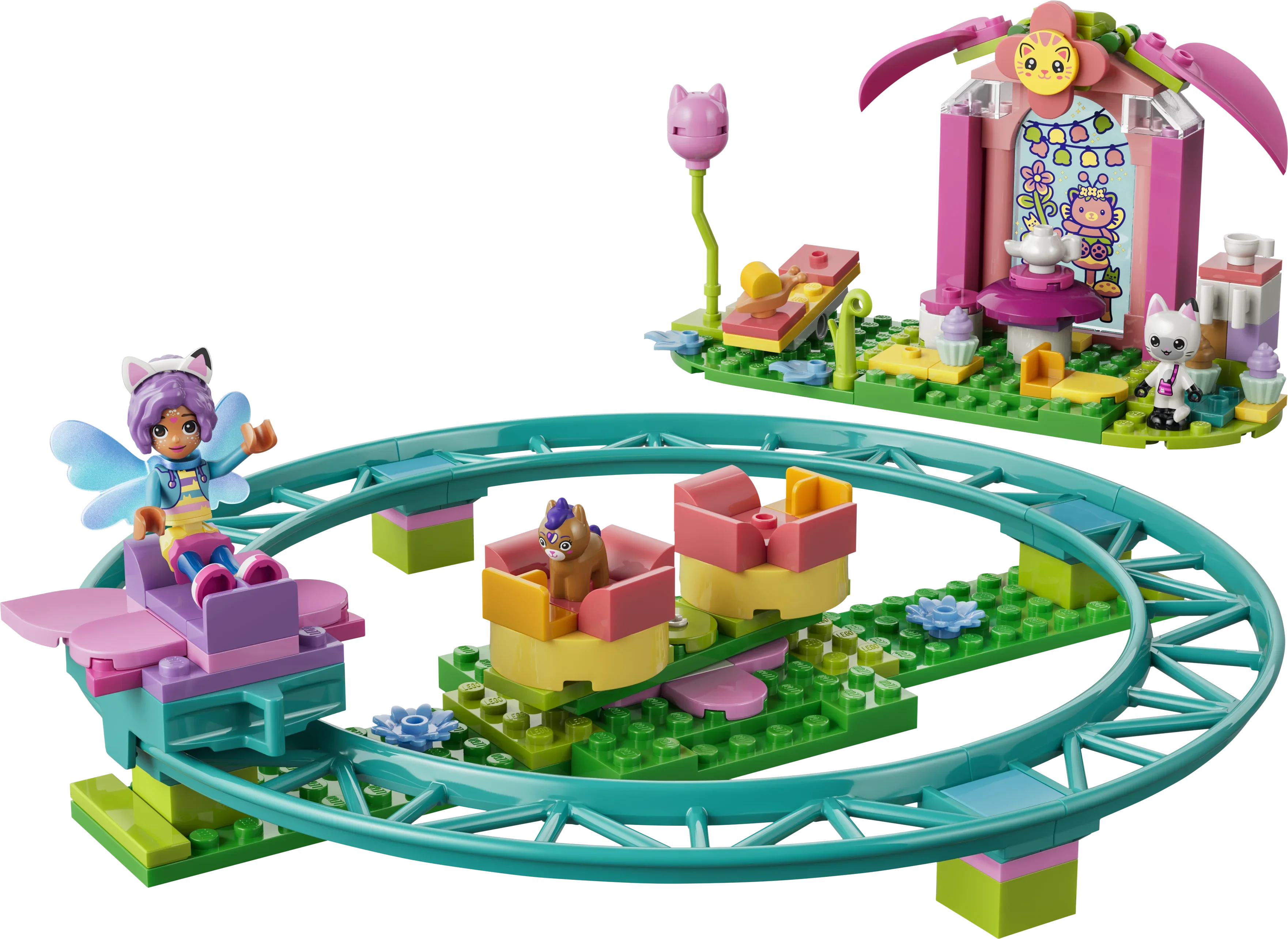 LEGO® Elvekarusell og teparty