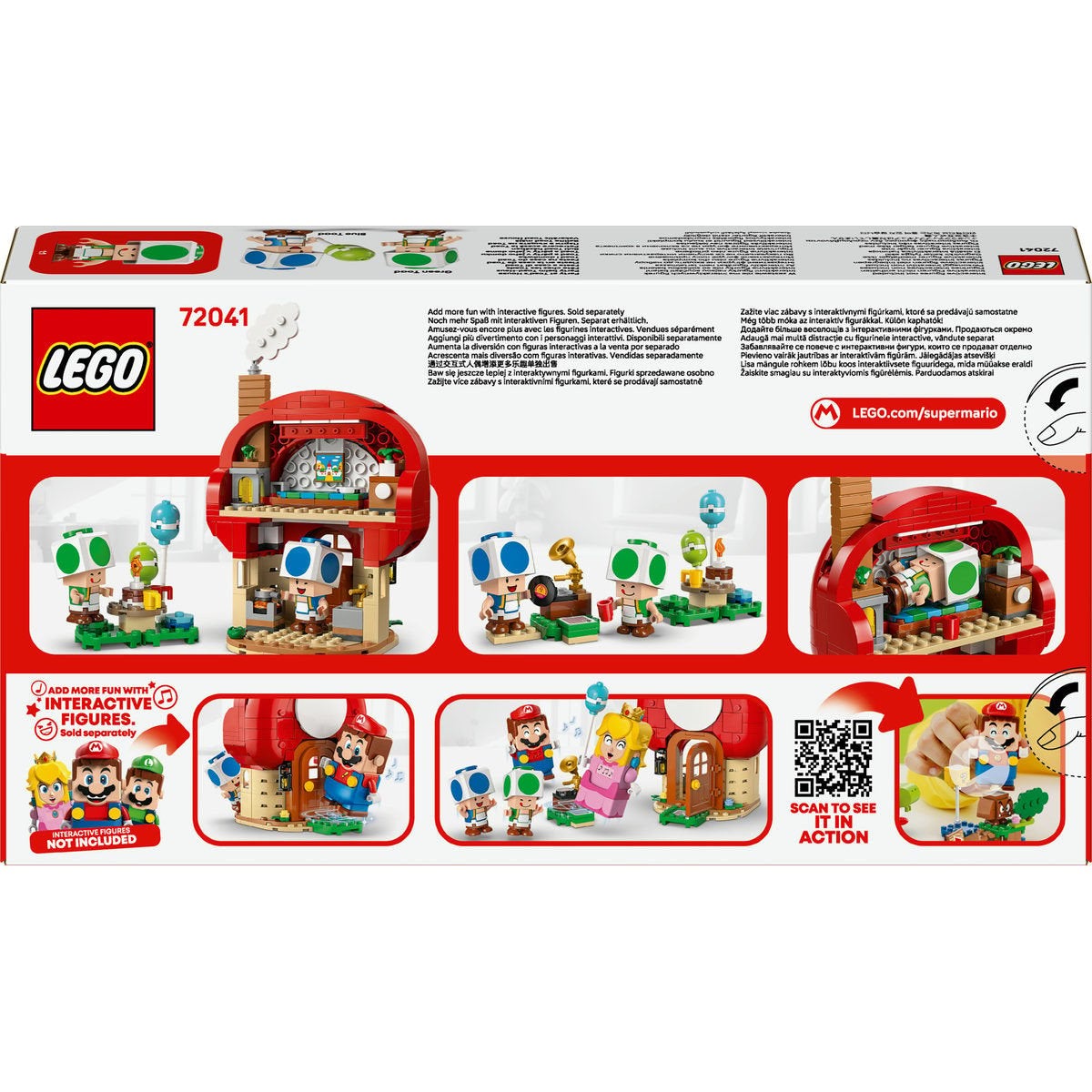 LEGO Super Mario 72041, Fest i Toads hus