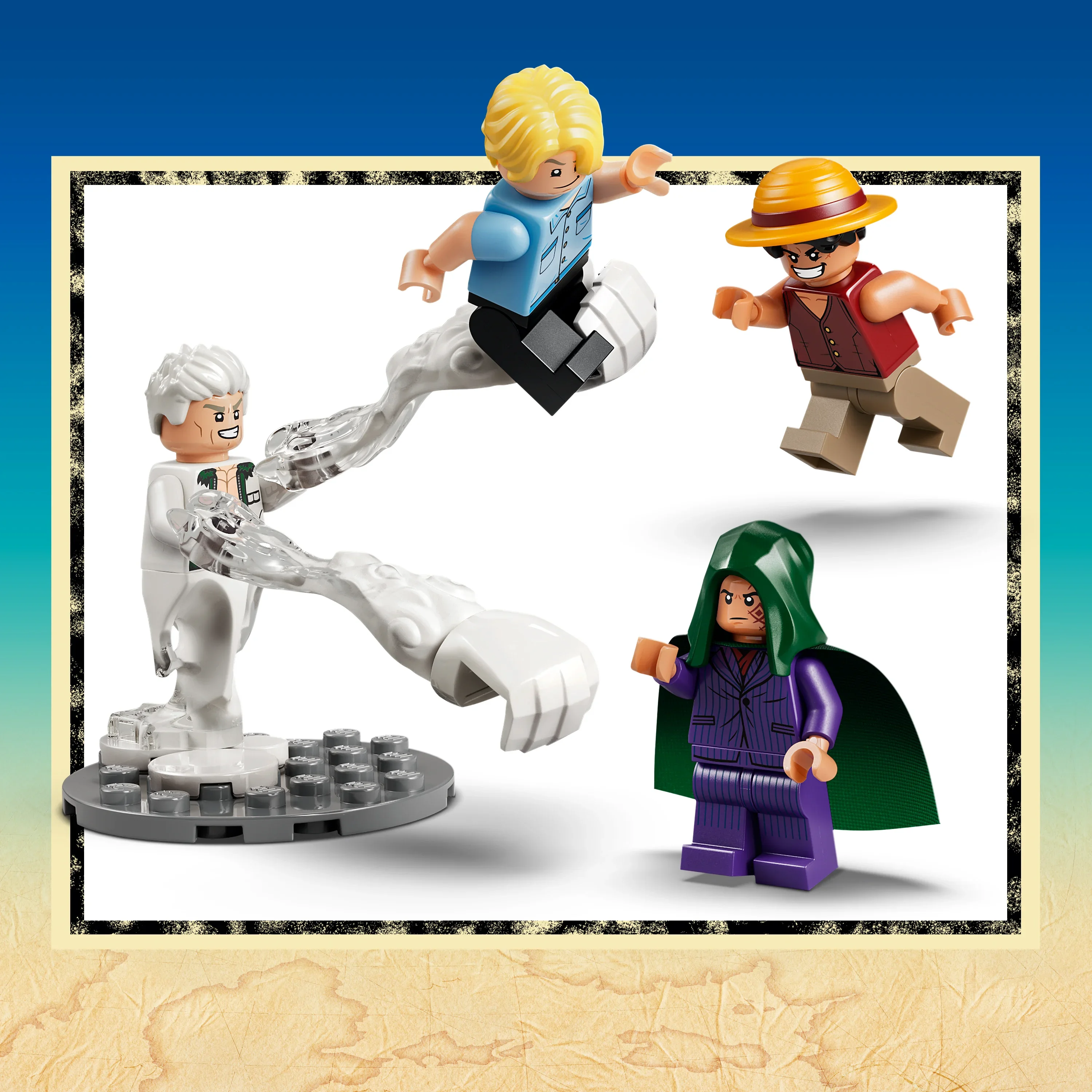 LEGO® ONE PIECE 75642 Kamp med kaptein Smoker