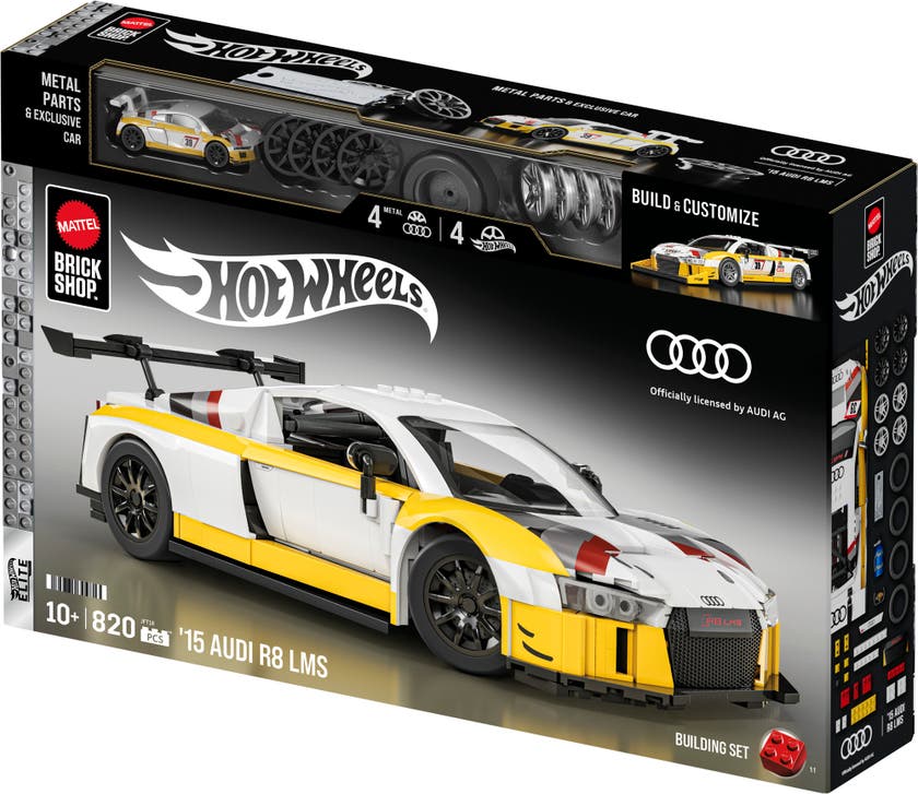 Mattel Brickshop Elite Series Audi