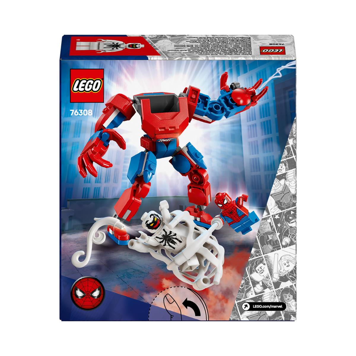LEGO Super Heroes Marvel 76308, Spider-Mans robot mot Anti-Venom