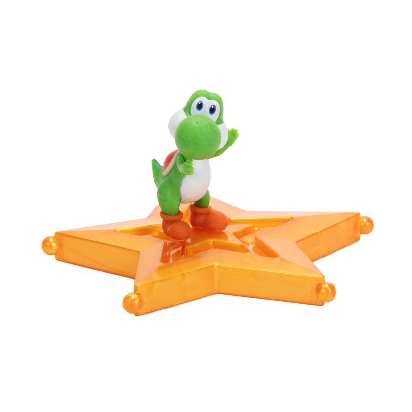 Super Mario Galaxy Movie minifigur 1,5" med stjernetilbehør