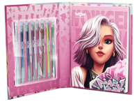 WOW Generation, Metallic Gel Pen with coloring notebook