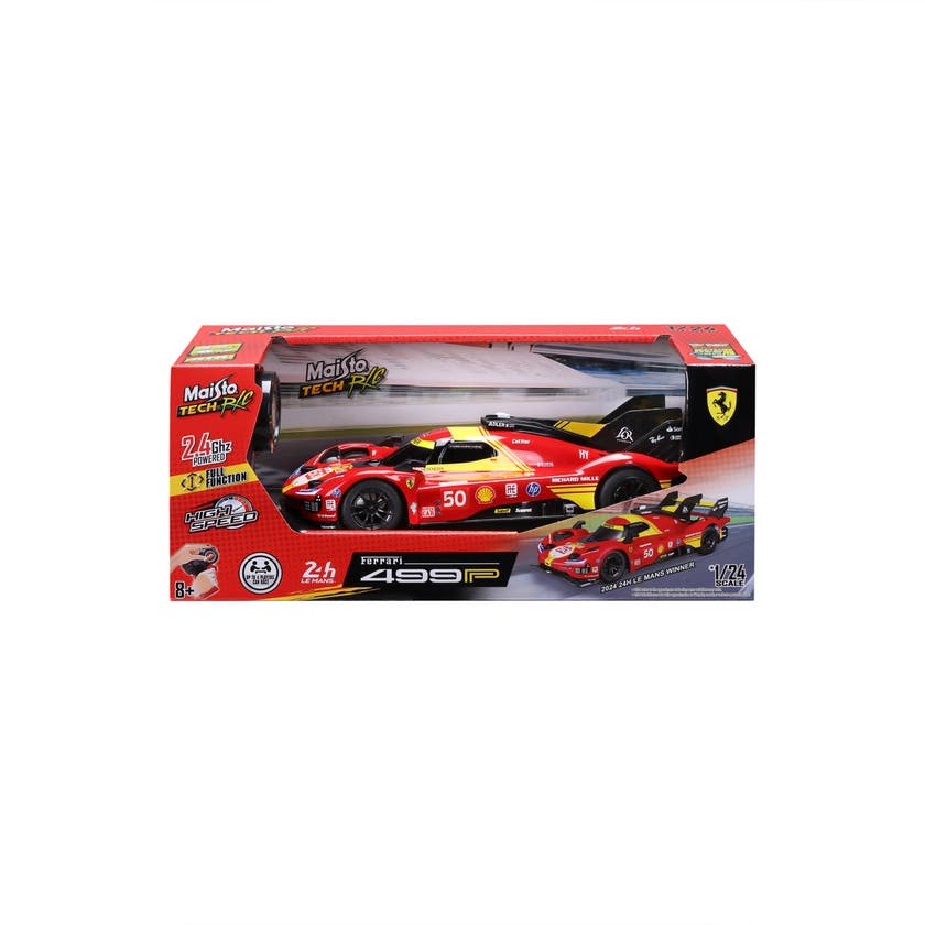 Ferrari 499P fjernstyrt Le Mans-mester 1:24