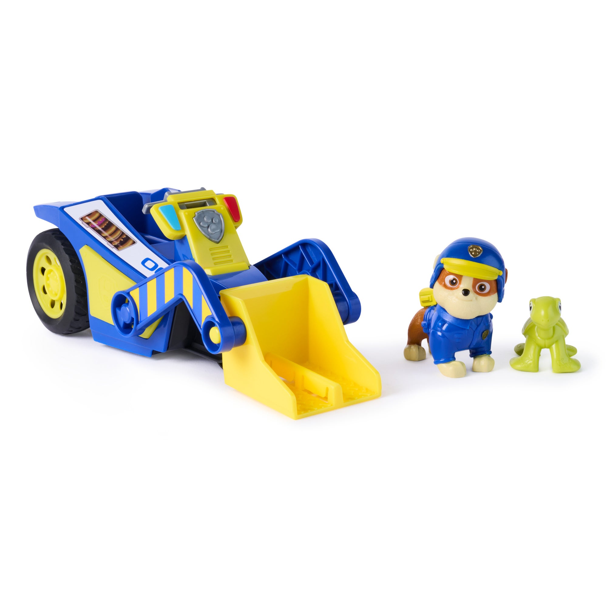 PAW Patrol Rubble Rescue Bulldozer med figur og skilpadde