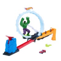 Hot Wheels Superstar Speeders Spider-Man & Hulk banset