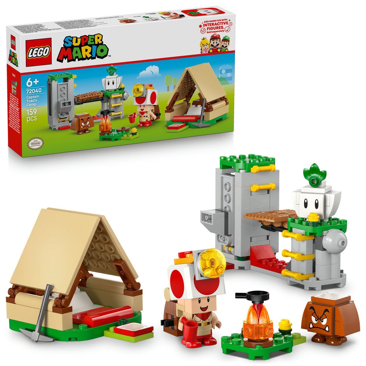 LEGO Super Mario 72040, Captain Toads leir
