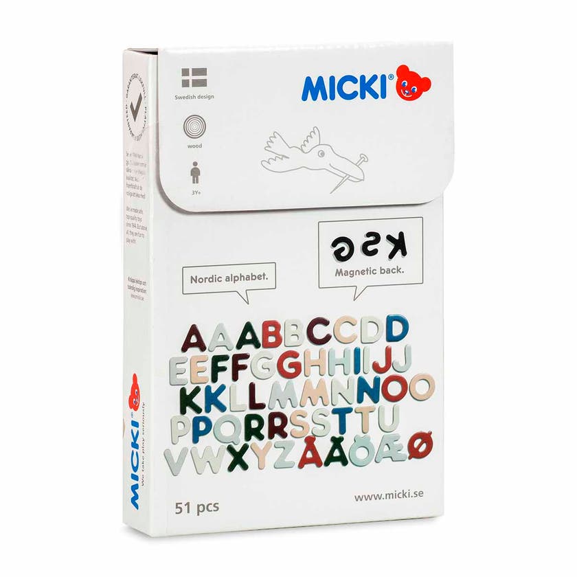 Micki Senses, magnetbokstaver