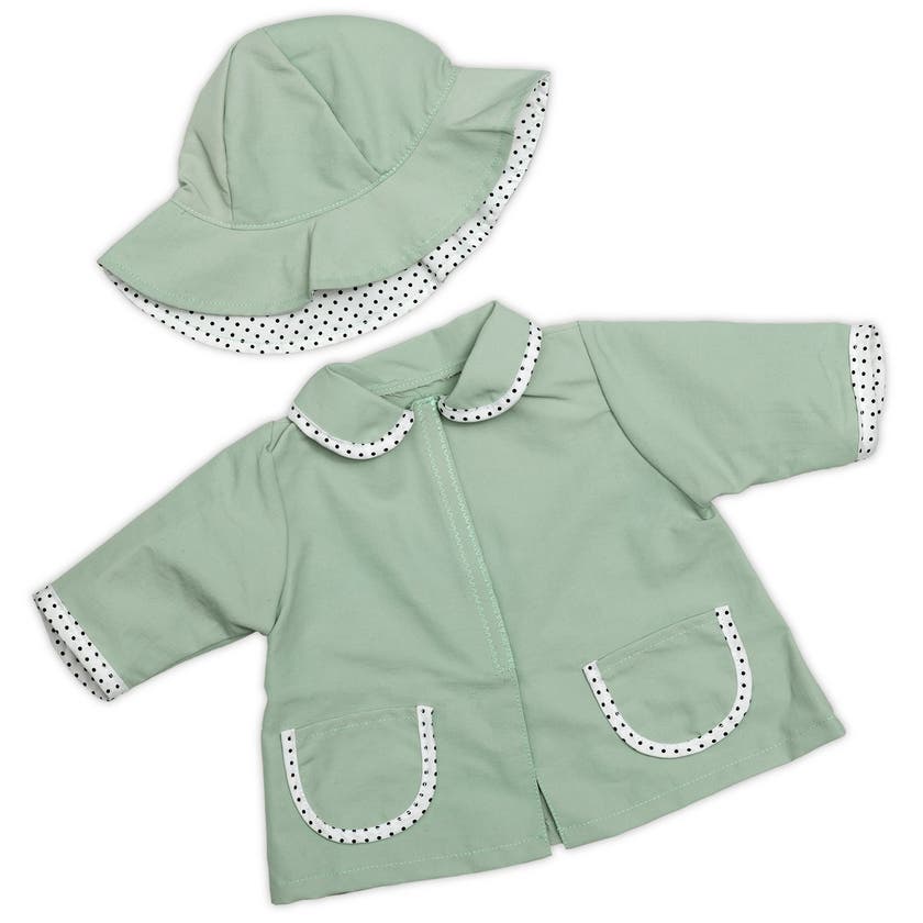 Skrållan, Grønn regnjakke og sydvest