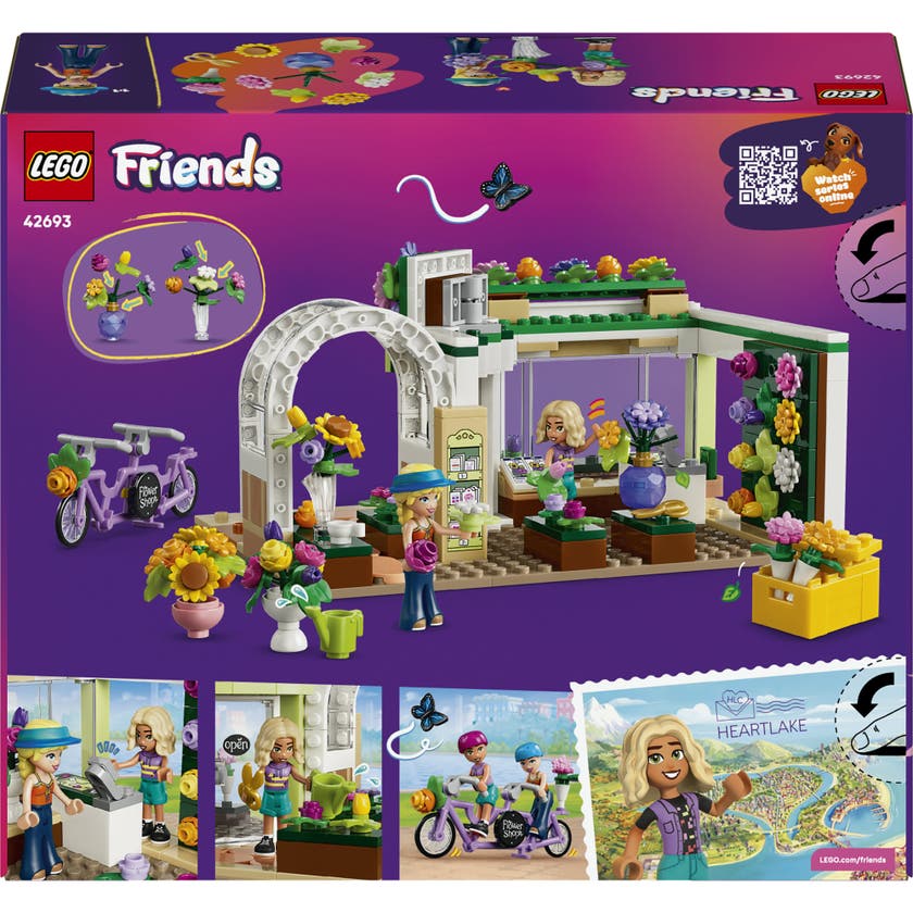 LEGO® Friends Kreativ blomsterbutikk, byggeleke 42693