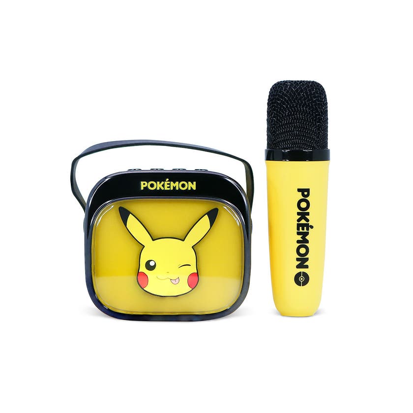 Pokémon Karaokehøyttaler Pikachu LED-mikrofon