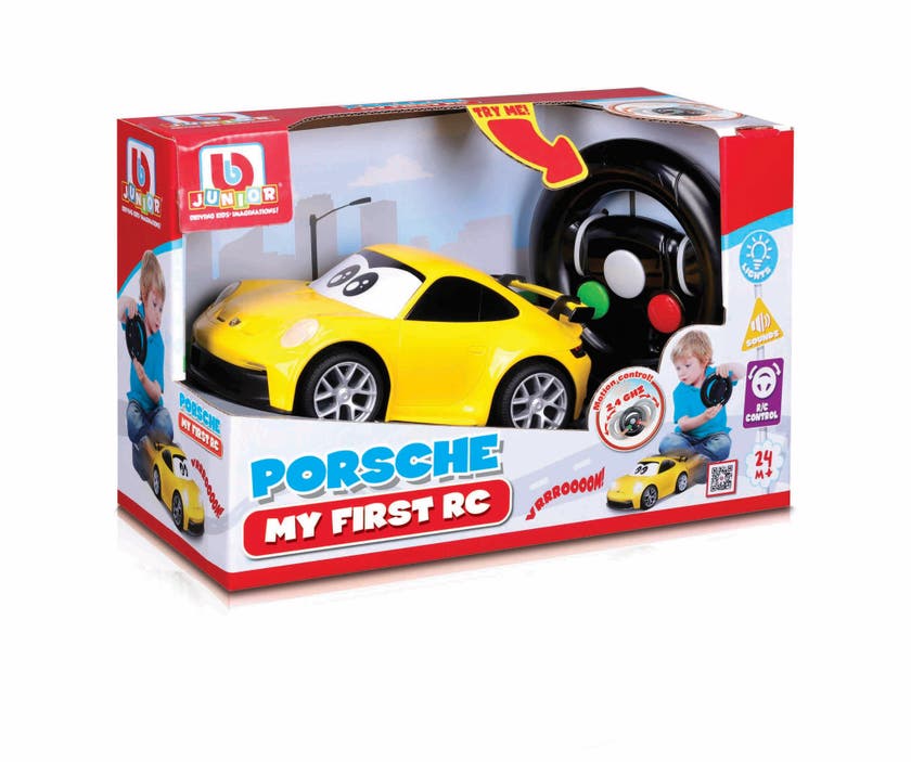 Bb Junior Porsche 911 Gt3 Min Första Elektriska Bil Rc