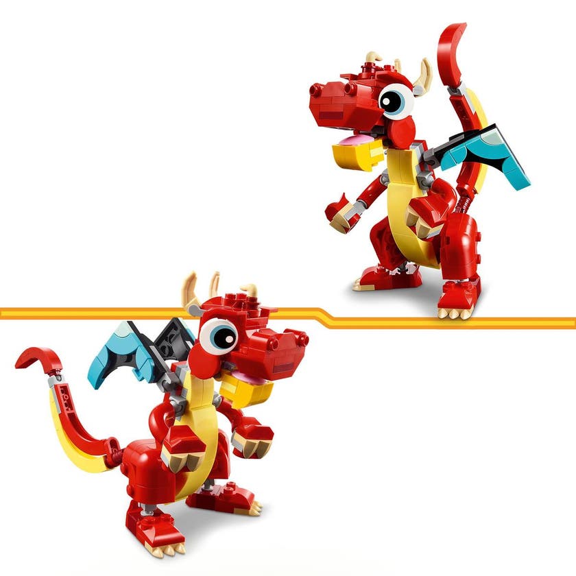 LEGO Creator 31145, Rød drage