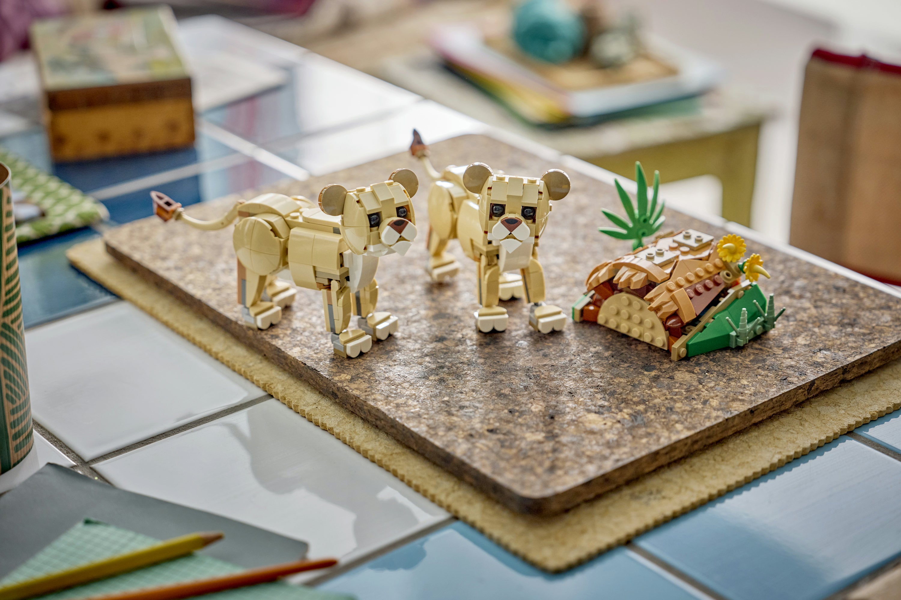 LEGO® Creator 3-i-1 Ville dyr: Majestetisk løve 31386