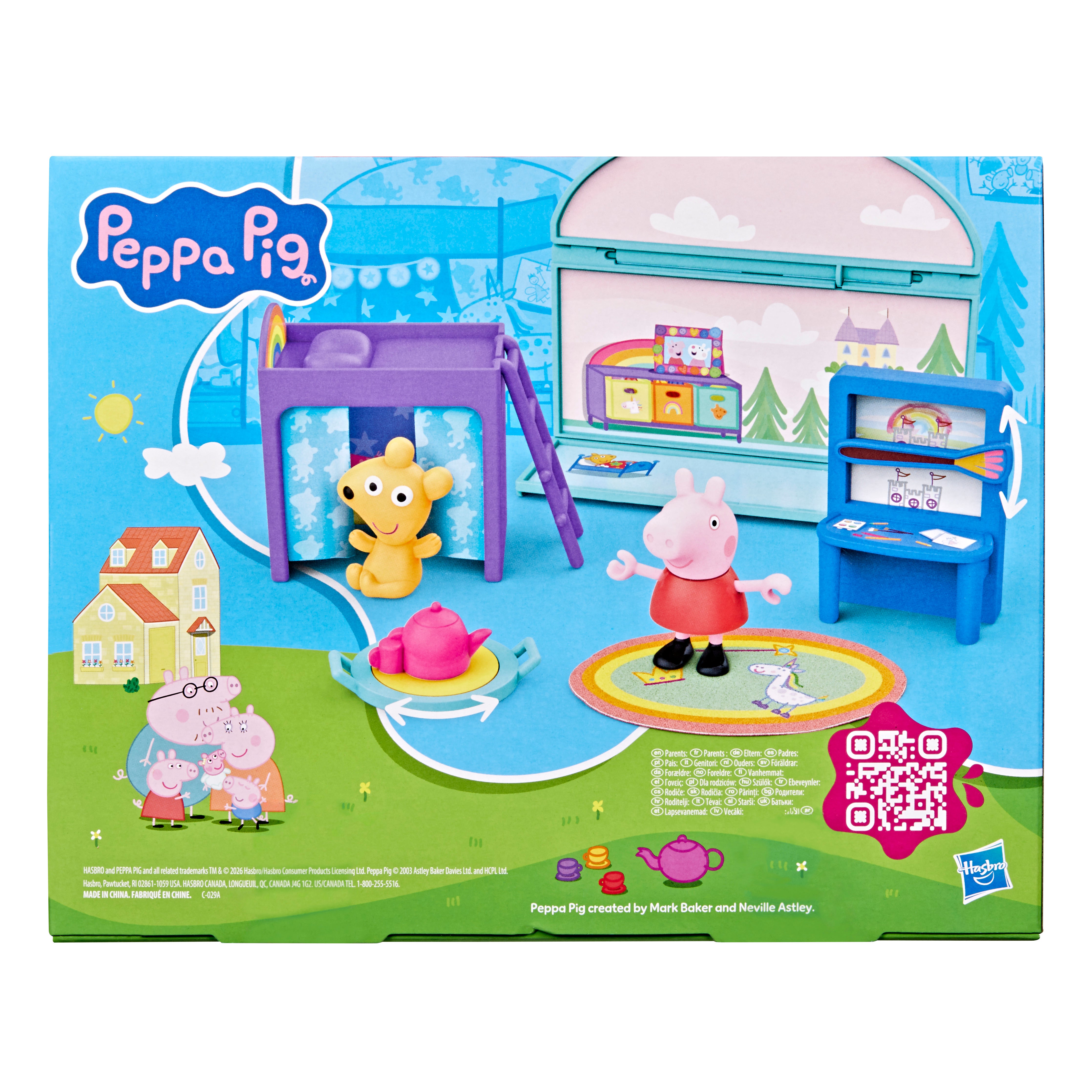 Peppa Gris Soveromsett 7,6 cm