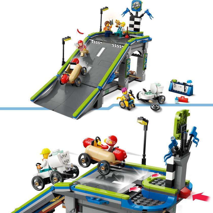 LEGO City Great Vehicles 60460, Ingen grenser: Racerbilramper