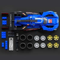 Mattel Brick Shop Cadillac Project GTP Hypercar 1:32