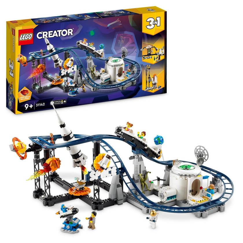 LEGO Creator 31142, Berg-og-dal-bane med romtema
