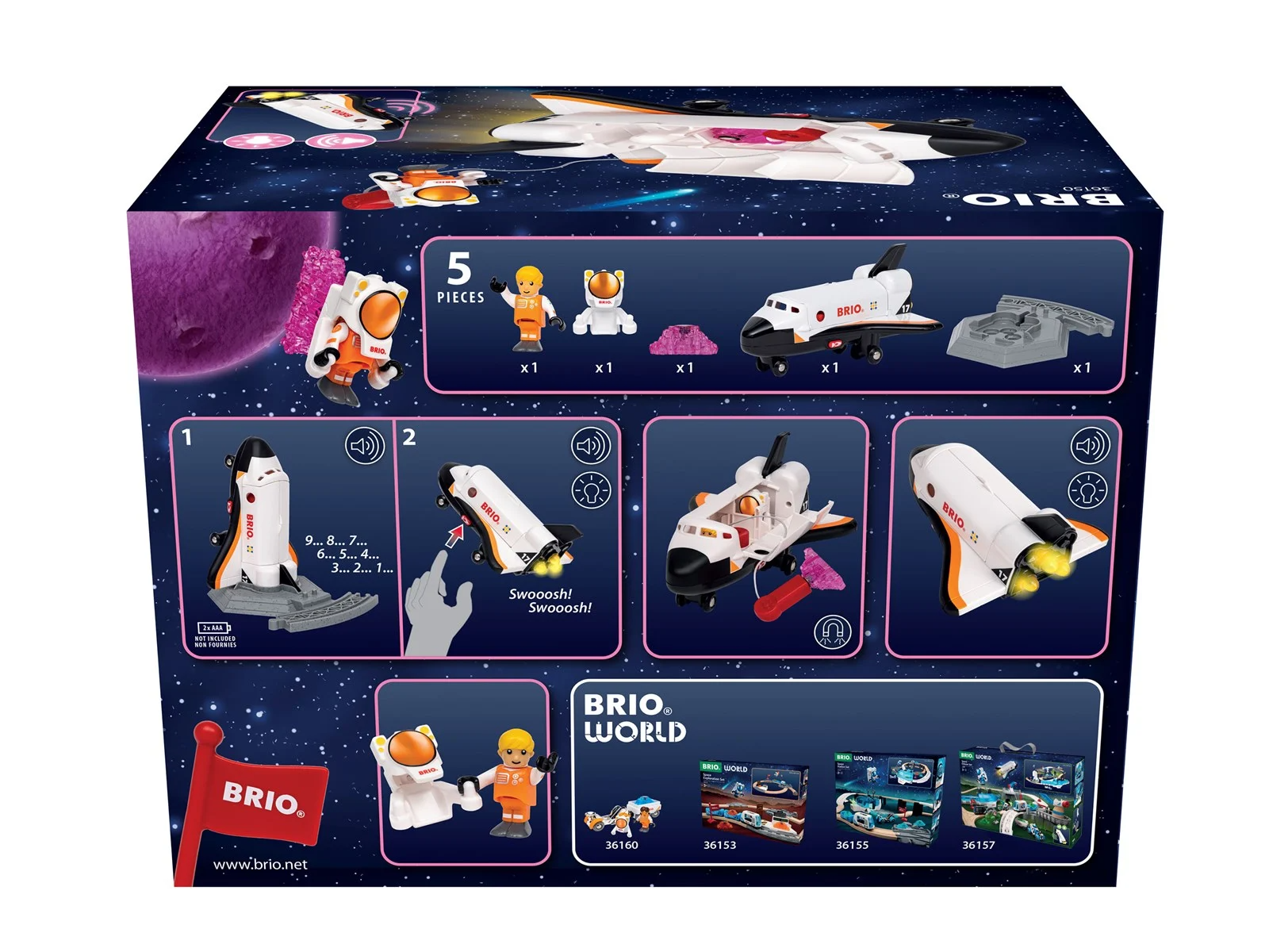 Space Shuttle Lekebil for Barn
