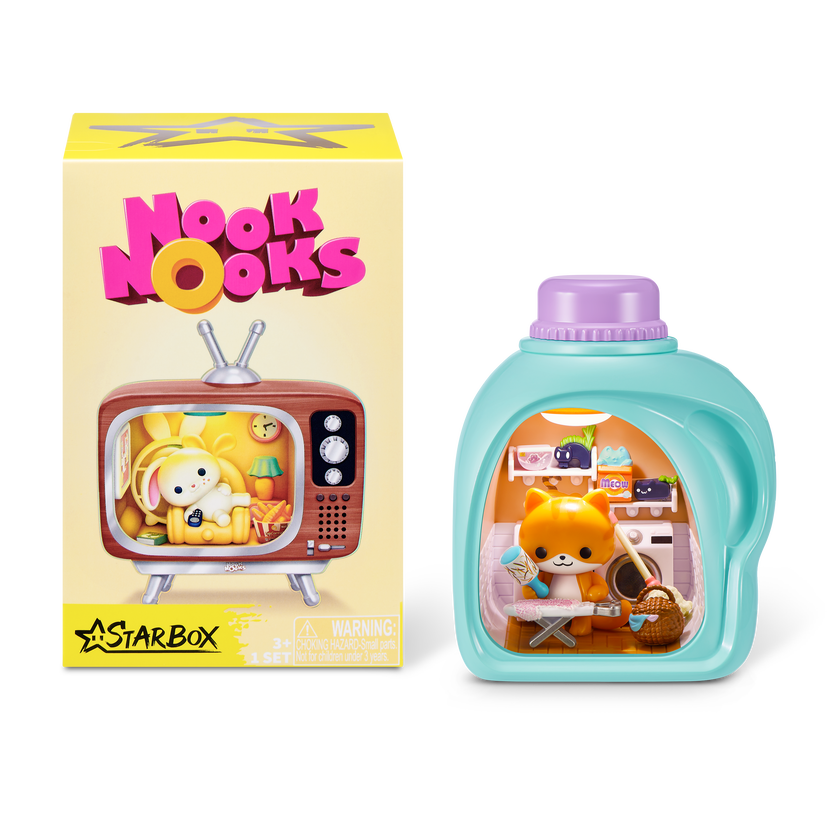 Star Box Nook Nooks - LED-opplyste samlefigurer