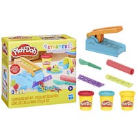 Play-Doh Fun Factory Starter Set med verktøy og 3 bokser leire