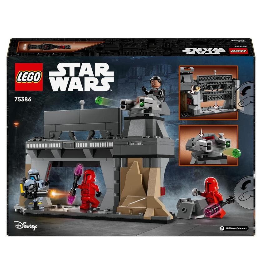 LEGO Star Wars 75386, Paz Vizsla og Moff Gideon-kamp
