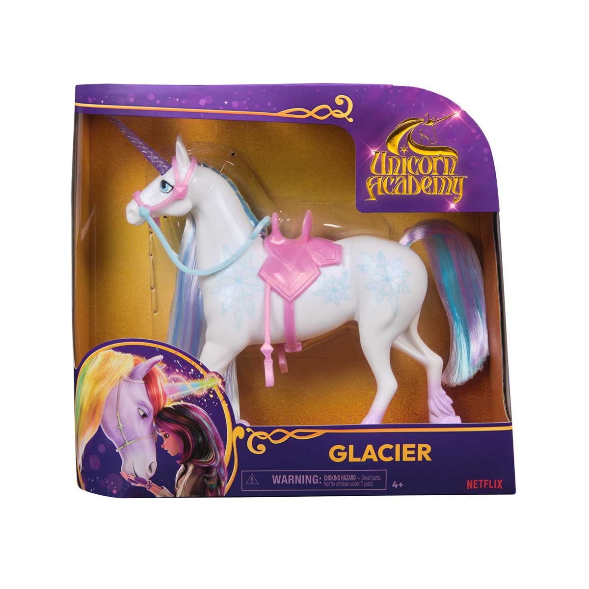 Unicorn Academy Motedukke Enhjørning 28 cm-Glacier