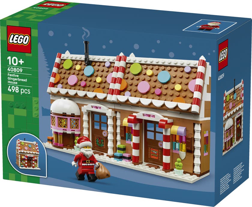 LEGO® Iconic Julepepperkakshus 40809