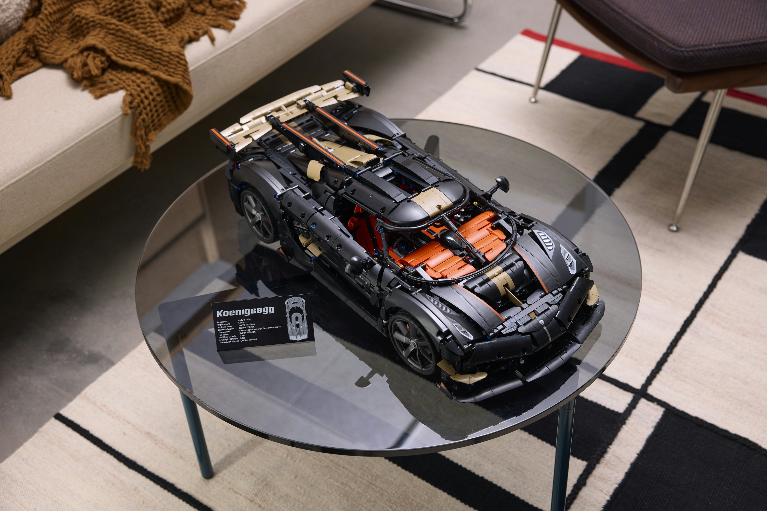 LEGO® Technic Koenigsegg Sadair's Spear Megacar 42232