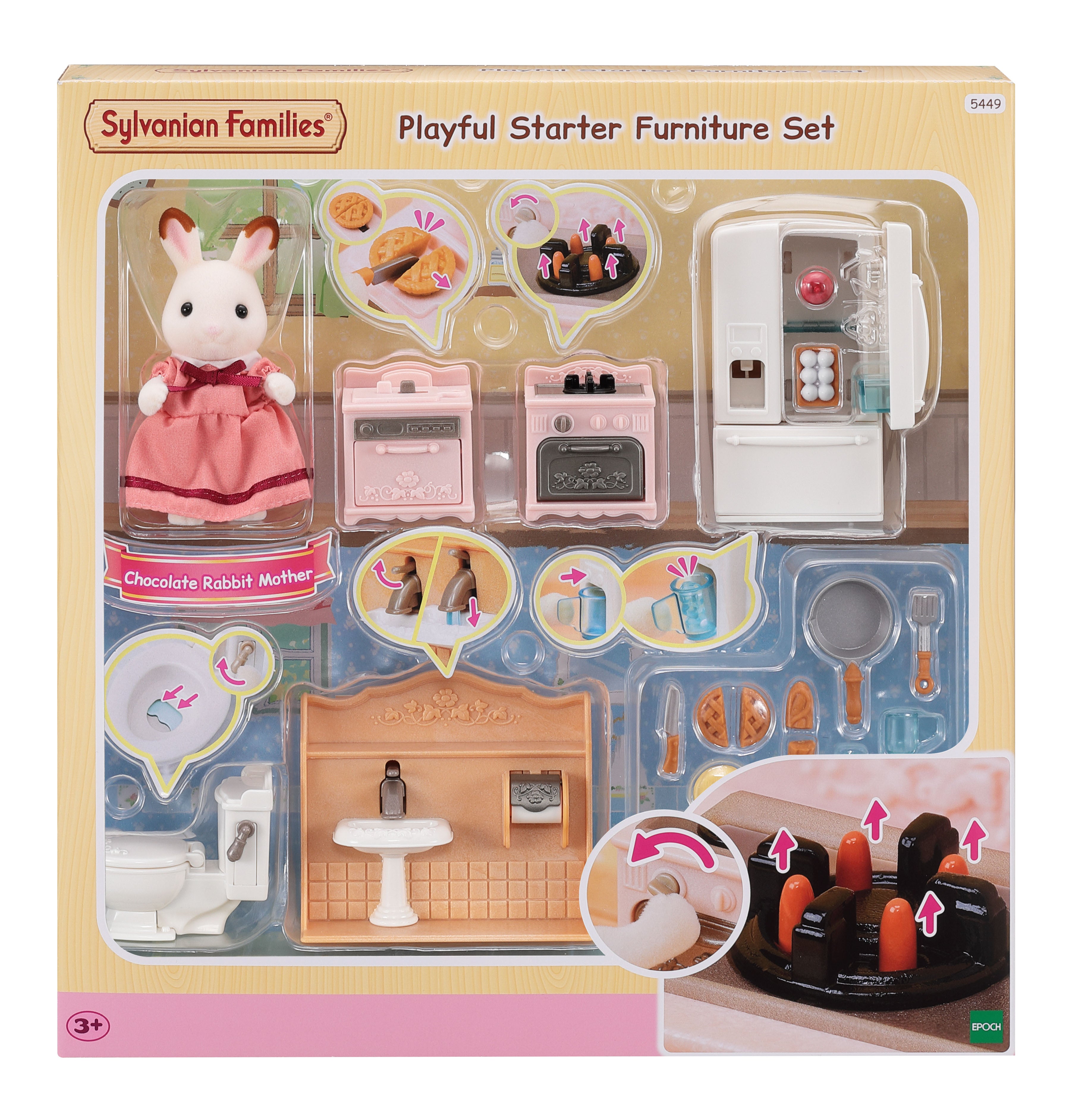 Sylvanian Families - Komplett innredningssett