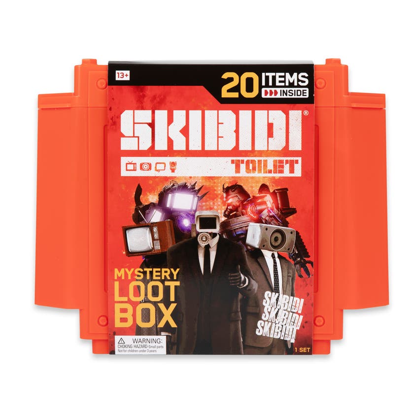 Skibidi Toilet Giant Mystery Surprise Loot Box